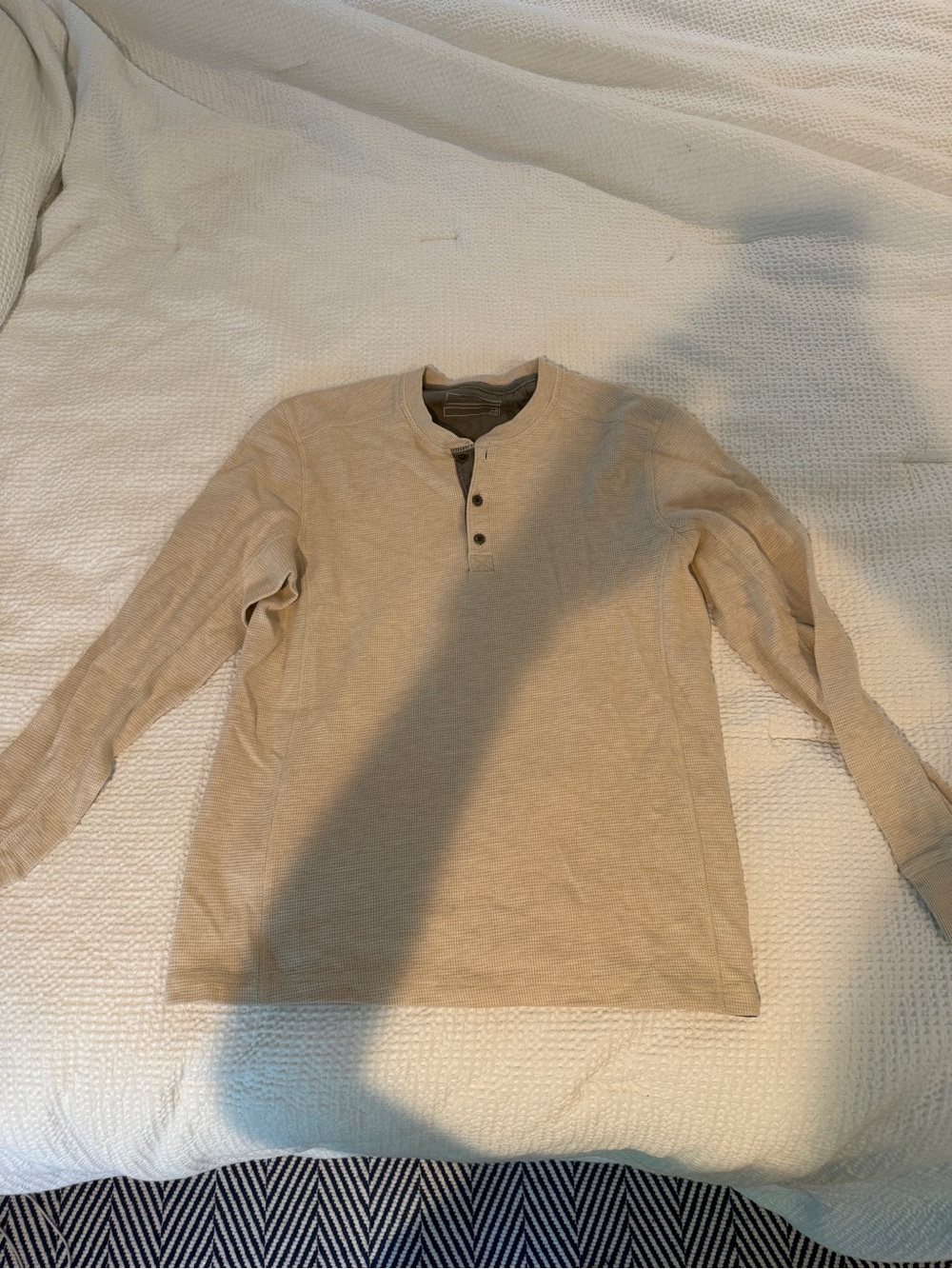 Eddie Bauer Sandstone Long-Sleeve Henley